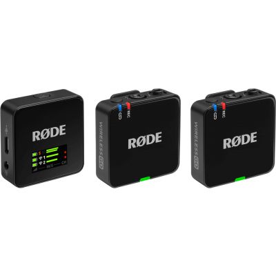 Rode juhtmevaba mikrofon Wireless GO Gen 3, must