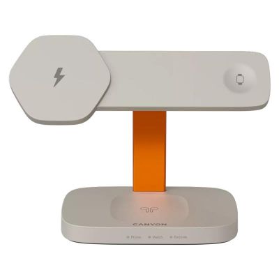 Laadimisdokk Canyon WCS-310 3in1, LightGrey/Orange