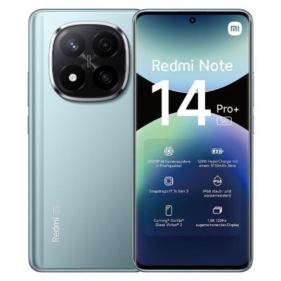 Xiaomi Redmi Note 14 Pro+ 5G 12+512GB, sinine