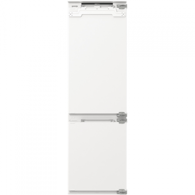 Gorenje Refrigerator | NRKI517E82WF | Energy efficiency class E | Built-in | Combi | Height 177.2 cm | No Frost system | Fridge net capacity 176 L | Freezer net capacity 76 L | Display | 35 dB | Whit