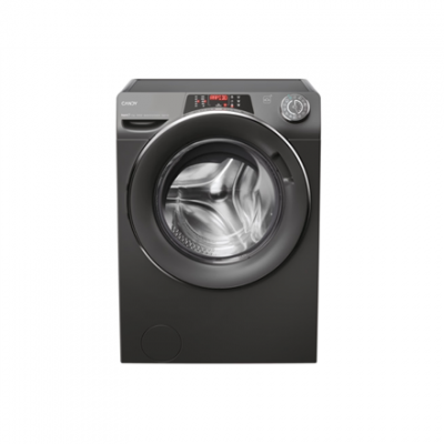 Candy Washing Machine | RO1484DWMCRT/1-S | Energy efficiency class A | Front loading | Washing capacity 8 kg | 1400 RPM | Depth 53 cm | Width 60 cm | Display | TFT | Steam function | Wi-Fi | Anthraci