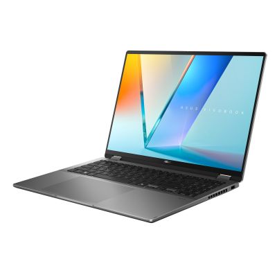 Asus Vivobook 16 Flip TP3607SA-RJ033W | Matte Gray | 16 " | OLED | Touchscreen | 3K | 2880 x 1800 pixels | Glossy | Intel Core Ultra 7 | 256V | 16 GB | LPDDR5X | Solid-state drive capacity 1000 GB |
