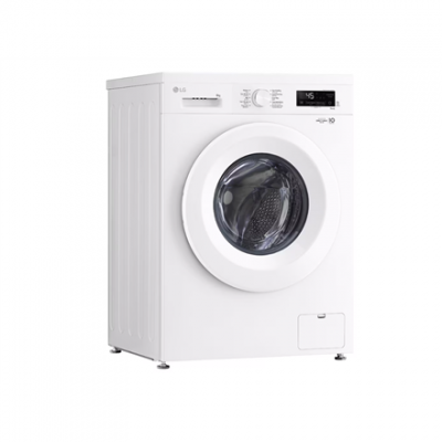 LG Washing Machine | F4X1008NWH | Energy efficiency class A | Front loading | Washing capacity 8 kg | 1400 RPM | Depth 56 cm | Width 60 cm | Display | LCD | Steam function | Direct drive | Wi-Fi | Wh