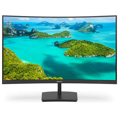 24, Full HD (1920x1080),VA LCD, 75Hz, 250 cd/m, HDMI, VGA, LowBlue Mode, Flicker-Free, Slim, 3-sided frameless, 1500R curvature