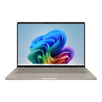 Asus Zenbook A14 UX3407QA-QD202W | Zabriskie Beige | 14 " | OLED | WUXGA | 1920 x 1200 pixels | Glossy | Snapdragon X | X1 26 100 | 16 GB | LPDDR5X | Solid-state drive capacity 512 GB | Qualcomm Adre
