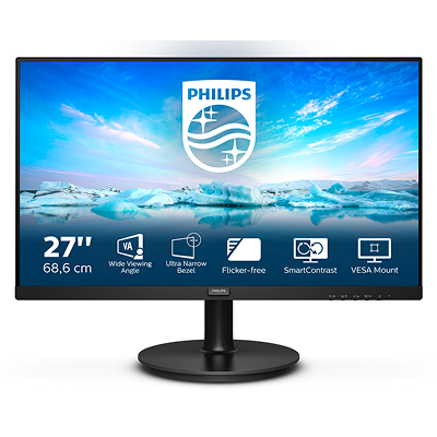 Philips monitor 27, V Line, 1920 x 1080 Full HD, VA LCD, 250  cd/m