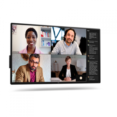 Dell P5525QC | 55 " | IPS | 4K UHD | 16:9 | 60 Hz | 8 ms | 3840x 2160 pixels | 400 cd/m | HDMI ports quantity 2