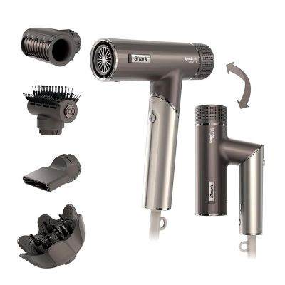 Föön Shark SpeedStyle Pro Flex  4-ühes, moka/hõbedane