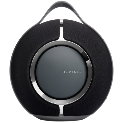 Devialet Mania Deep Black with dock