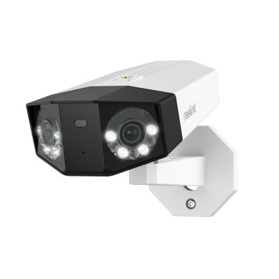Reolink | Dual-Lens PoE Security Camera with 180 Panoramic View | Duo Series P750 | Bullet | 16 MP | 2.8mm/F1.6 | Power over Ethernet (PoE) | IP67 | H.265 | Micro SD, Max. 256 GB | White