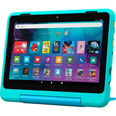 Amazon Fire HD 8 32GB Kids Pro (2024), sinine/hello teal