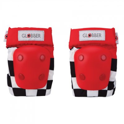 Globber Set of Knee and Elbow Pads, Racing, 529-001 | Red