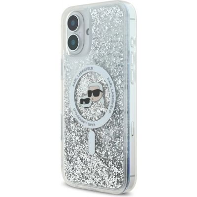 Karl Lagerfeld | KLHMP16MLGKCSGH | Back cover | iPhone 16 Plus | Apple | TPU/PC | Transparent