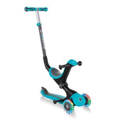 Globber Scooter Go Up Deluxe Lights | 646-105 | Teal