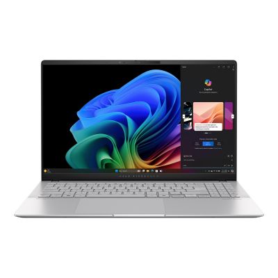 Asus Vivobook S S5507QA-MA112W | Cool Silver | 15.6 " | OLED | 3K | 2880 x 1620 pixels | Glossy | Snapdragon X Elite | X1E 78 100 | 32 GB | LPDDR5X | Solid-state drive capacity 1000 GB | Qualcomm Adr