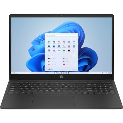 HP Laptop 15-fc0028ny - BOX DAMAGE - Ryzen 3-7320U, 8GB, SSD 128GB, 15.6 FHD 250nits, Jet Black, Win 11 Home, 1 years