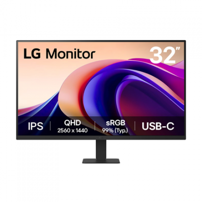 LG 32U631A-B | 32 " | IPS | QHD | 16:9 | 100 Hz | 5 ms | 2560 x 1440 pixels | 250 cd/m | HDMI ports quantity 1