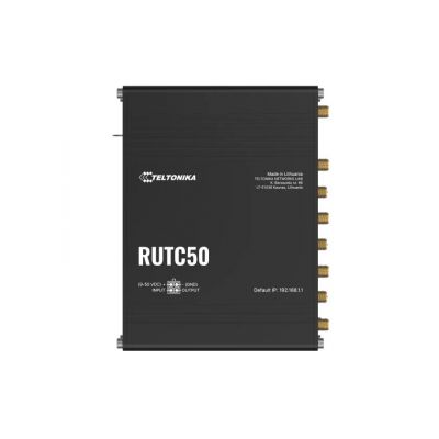 Teltonika Industrial 5G Router with Wi-Fi 6 | RUTC5020 | 802.11ax | 10/100/1000 Mbit/s | Ethernet LAN (RJ-45) ports 5 | Mesh Support No | MU-MiMO Yes | 5G