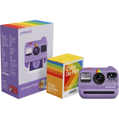 Polaroid Go Gen 2, lilla + Color Film Bundle (16 fotot)