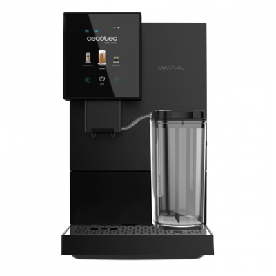 Cecotec Coffee Maker | Cremmaet Compactccino Connected | Pump pressure 19 bar | Built-in milk frother | Super-automatic | Black
