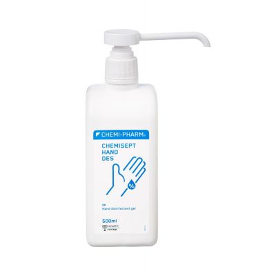 Antiseptic hand gel Chemisept Hand Des 500ml (pump bottle)