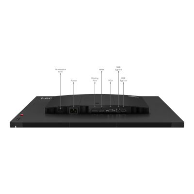 Lenovo T24d-30 | 24 " | IPS | WUXGA | 16:10 | 100 Hz | 4 ms | 1920 x 1200 pixels | 300 cd/m | HDMI ports quantity 1 | Raven Black | Warranty 36 month(s)