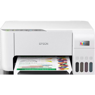 Kontorikombain Epson EcoTank L3276 Colour, Inkjet, Multifunction Printer, A4, Wi-Fi, valge