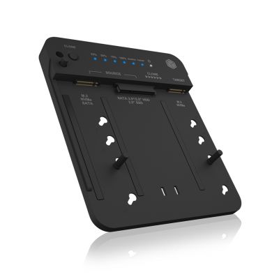 Raidsonic Icy Box Docking and Clone station for 2x M.2 NVMe SSD | IB-2913MCL-C31