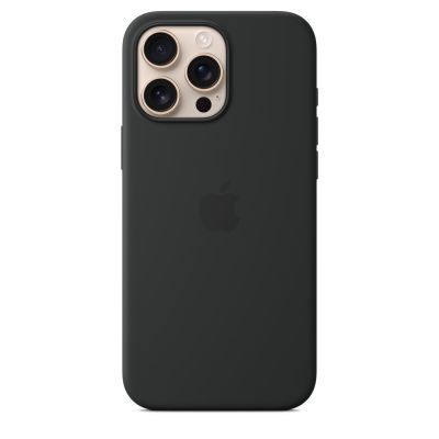 Apple Case with MagSafe | Apple | iPhone 16 Pro Max | Silicone | Black