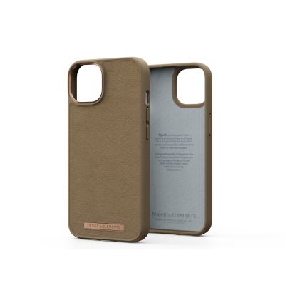 njord Comfort+ Case iPhone 14 (camel)