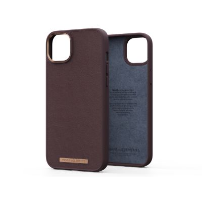 njord  Genuine Leather Case for iPhone 14 Plus (Brown)