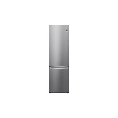 LG | GBB72PZVCN1 | Refrigerator | Energy efficiency class C | Free standing | Combi | Height 203 cm | Fridge net capacity 277 L | Freezer net capacity 107 L | Display | 35 dB | Stainless steel