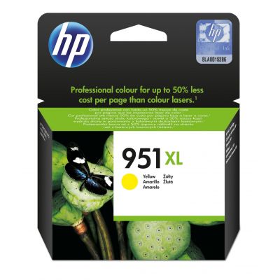 Tint HP CN048A No 951XL Yellow 1500lk@5% Officejet Pro 251dw 276dw 8100 8600 8610 8615 8616 8620 8625 8630 8640