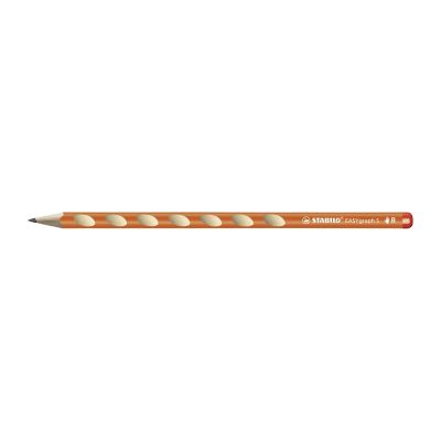 Graphite pencil Stabilo EASYgraph S, ergonomic, for right-handers, orange