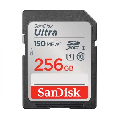 Mälukaart Sandisk SD Ultra 256GB 150MB/s A1/Class 10/UHS-I