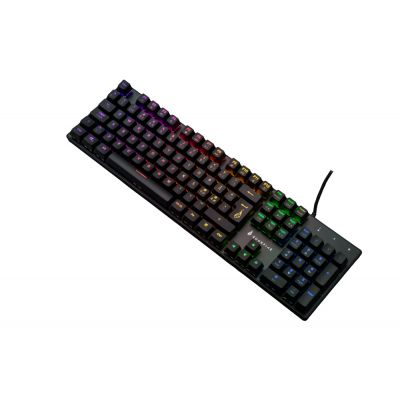 Klaviatuur SureFire KingPin M2 Mechanical Red switches, RGB Gaming Multimedia Keyboard – Nordic asetus, USB