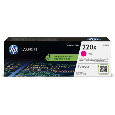 HP 220X Original Magenta LaserJet Toner Cartridge