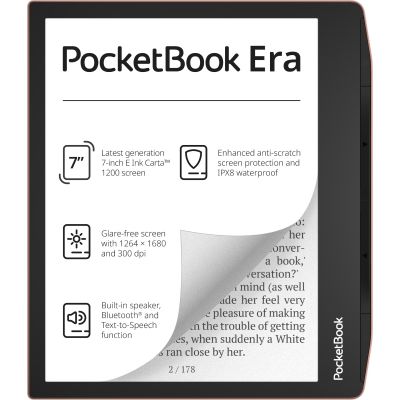 E-Reader|POCKETBOOK|Era|7"|1264x1680|1xUSB-C|Bluetooth|Copper|PB700-L-64-WW