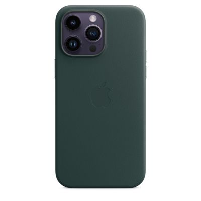 iPhone 14 Pro Max Magsafe nahkümbris, roheline