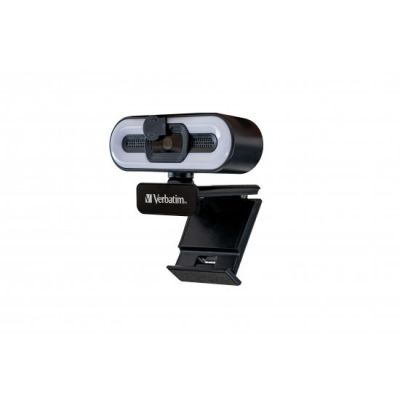 Veebikaamera Verbatim AWC-02 FULL HD 1080P AutoFocus Webcam, LED valgustusega