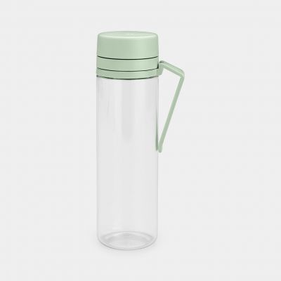 Water bottle Make & Take, with filter - green