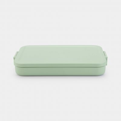Food box Make & Take, plastic, Flat - green