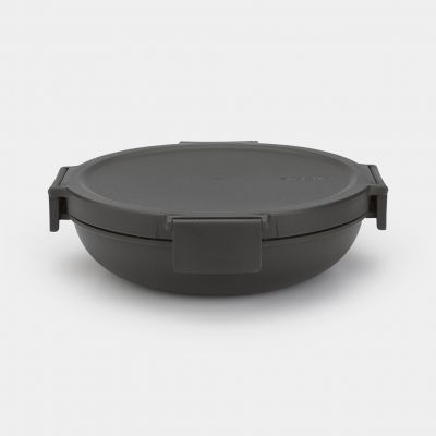 Lunch bowl Make & Take, L - dark gray