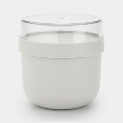 Breakfast bowl Make & Take, 0.5L - light grey