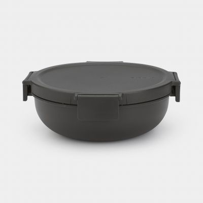 Salad bowl Make & Take, 1.3L - dark grey