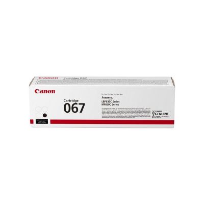 Tooner Canon 067BK väike must 1350lk i-SENSYS LBP631Cw LBP633 Cdw, MF651Cw MF655Cdw/Cx MF657Cdw