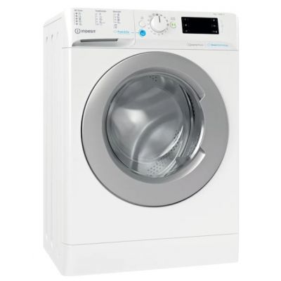 INDESIT | Washing machine | BWSE 71295X WSV EU | Energy efficiency class B | Front loading | Washing capacity 7 kg | 1200 RPM | Depth 43.5 cm | Width 59.5 cm | Display | Large digit | White