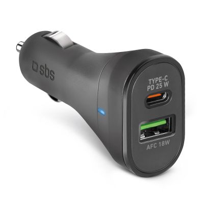 Charger SBS Car 25W USB/USB-C
