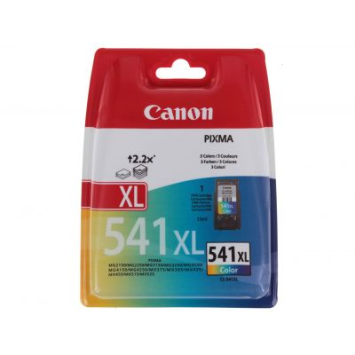 Tint Canon CL-541xl suuremahuline 400lk Cyan-Magenta-Yellow PIXMA MG2150/2250/3150/3250/3510/3550/3650/4150/4250 TS5150/5151