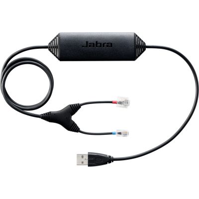 JABRA Link EHS-Adapter for 9120 DHSG, GN 93XX, PRO 94XX, PRO 920 and GO 6470  for electronically accepting calls for Nortel via USB (Nortel 1120, 1140 and 1150), connection cord supports multiuse con
